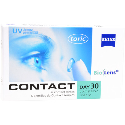 Contact Day 30 compatic toric (6 lentillas)