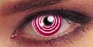 Crazy Lens Espiral Rojo