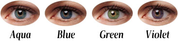 Lentillas Expressions Accents muestra de colors
