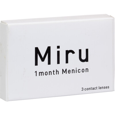 Miru 1 month Menicon (3 lentillas)