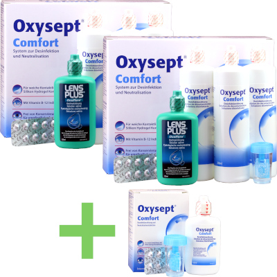 Oxysept Comfort un Solo Paso (pack 180 días)