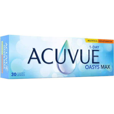 Acuvue Oasys MAX 1-Day Multifocal for Astigmatism (30 lentillas)