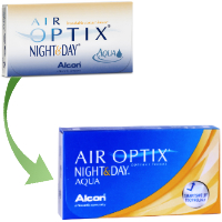 Air Optix Night & Day Aqua (3 lentillas)