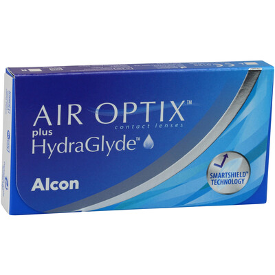 Air Optix plus HydraGlyde (3 lentillas)