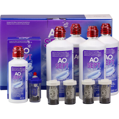 AOSEPT PLUS Pack Ahorro (4x 360ml)
