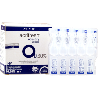 Avizor Lacrifresh Ocu-Dry Unidosis 0,30% (20x 0,4ml)