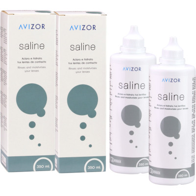 Avizor Saline Pack Ahorro (2x 350ml)