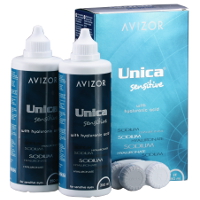 Avizor Unica sensitive (2x350ml) - Pack de 3 meses