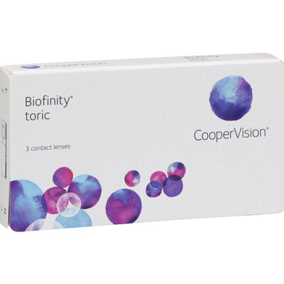 Biofinity toric (3 lentillas)