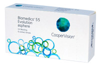 Biomedics 55 Evolution (6 lentillas)