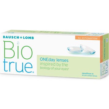 Biotrue ONEday for Astigmatism (30 lentillas)