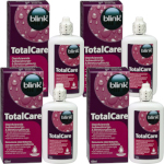 blink TotalCare Solución Desinfectante Pack ahorro (4x 120ml)