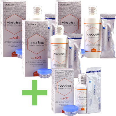 Cleadew for Soft Pack Ahorro (3x 385ml + 1x 128ml)
