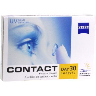 Contact Day 30 spheric (6 lentillas)