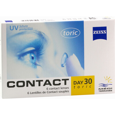 Contact Day 30 toric (6 lentillas)