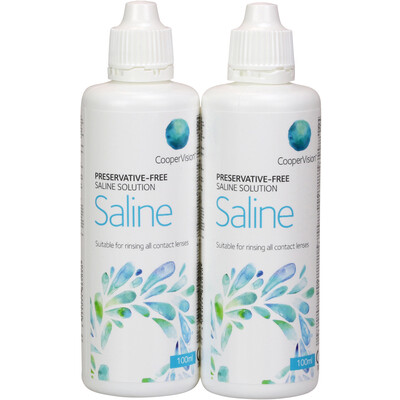 CooperVision Saline 100ml Pack Doble