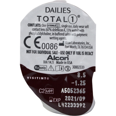 Dailies TOTAL (30 lentillas) ¡ahorra comprando online en