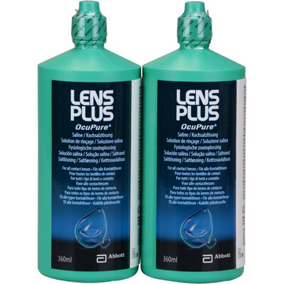 Lens Plus OcuPure 360ml Pack Doble