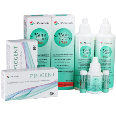 Menicon Progent + Meni Care Plus - Pack Ahorro