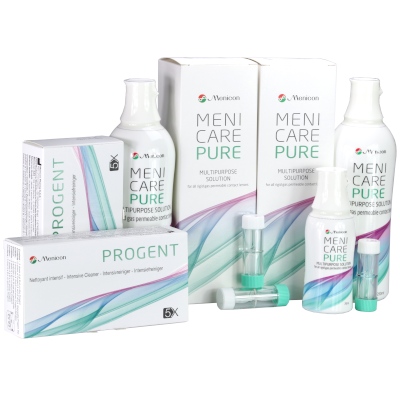 Menicon Progent + Meni Care Pure - Pack Ahorro