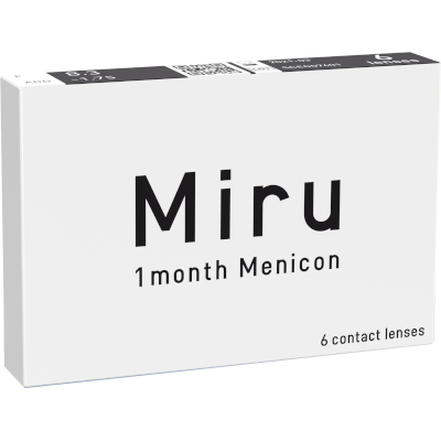 Miru 1 month Menicon (6 lentillas)