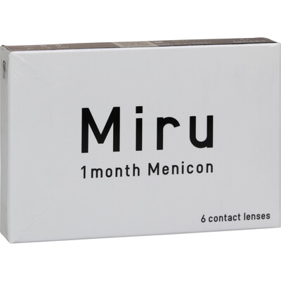 Miru 1 month Menicon (6 lentillas)