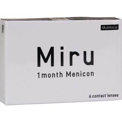 Miru 1 month Menicon Multifocal (6 lentillas)