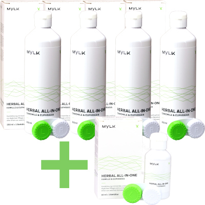 MYLK Herbal Pack Ahorro (4x 350ml + 1x 60ml)