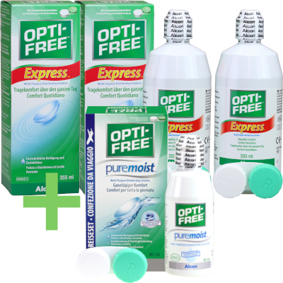 Opti-Free Express 2x 355ml Pack ahorro
