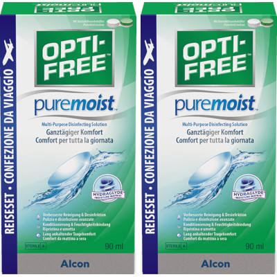 Opti-Free PureMoist Set de Viaje (2x90ml)