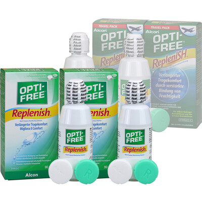 Opti-Free RepleniSH 2x90ml Pack Doble
