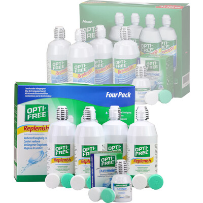 Opti-Free RepleniSH Pack Ahorro (4 x 300ml)