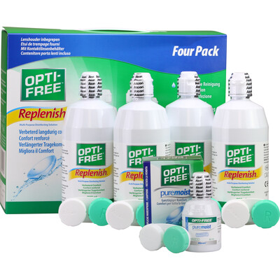 Opti-Free RepleniSH Pack Ahorro (4 x 300ml)