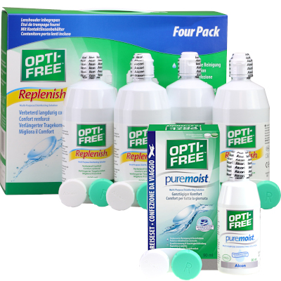 Opti-Free RepleniSH Pack Ahorro (4x 300ml)