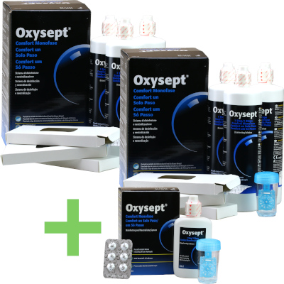 Oxysept Comfort un Solo Paso (pack ahorro 180 días)