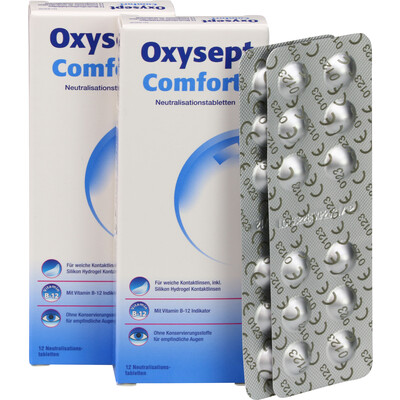 Oxysept Comfort Comprimidos neutralizantes Pack Doble