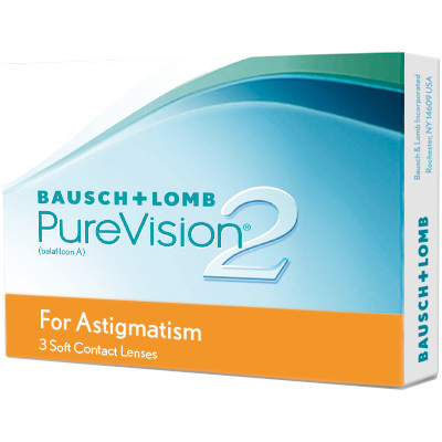 PureVision 2 for Astigmatism (3 lentillas)