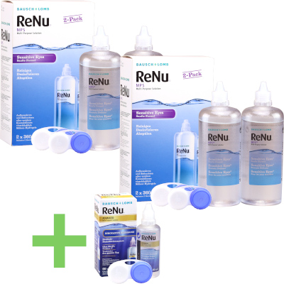 ReNu MPS Sensitive Eyes Pack Ahorro