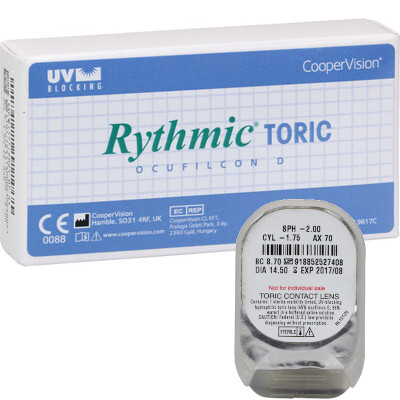 Rythmic TORIC (6 lentillas) + 1 lente -Oferta de prueba