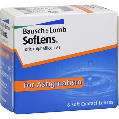 Soflens Toric for Astigmatism (6 lentillas)