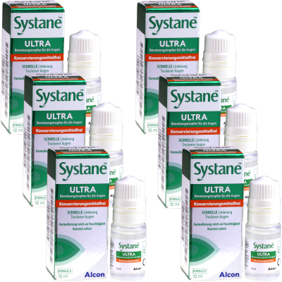 Systane Ultra Pack ahorro 6x 10ml - Sin conservantes